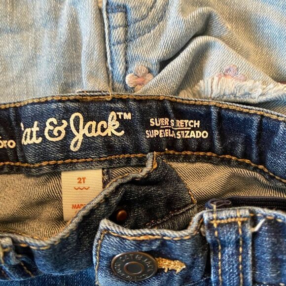 Girl Shorts $6 each Bundle 5 pack Jean Cotton 18-24M - Picture 13 of 13